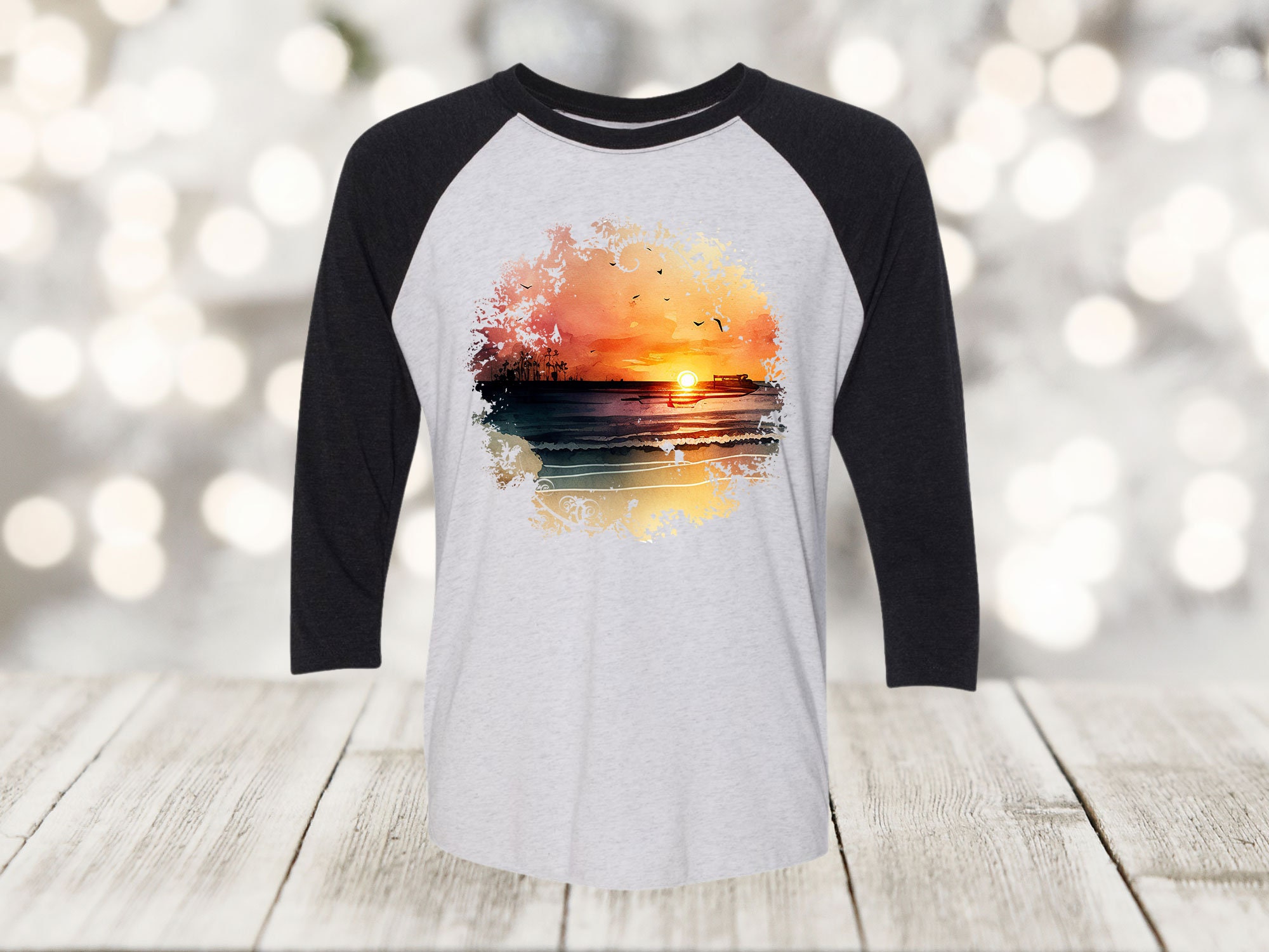 【SUNSET】CHASHMERE SILK RAGLAN T-SHIRTS CHASHMERE SILK RAGLAN T-SHIRTS – SUNSET