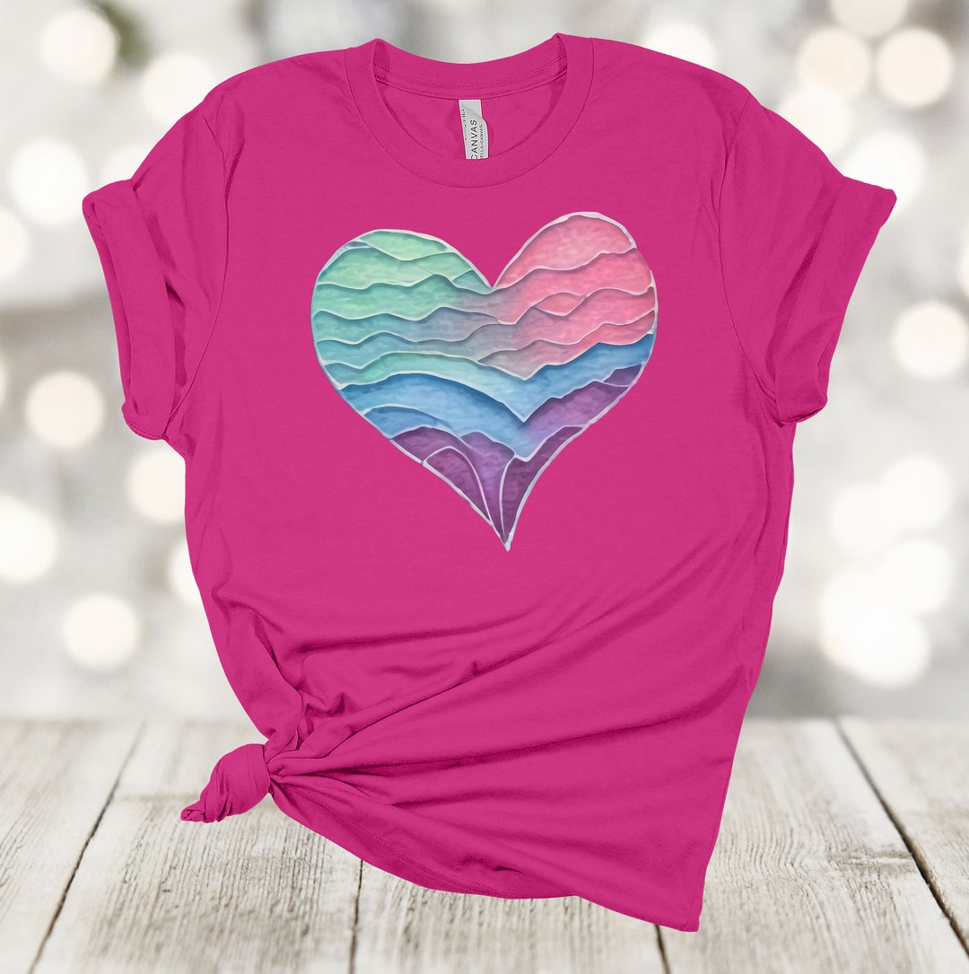 Valentine s Day Water Color Pastel Heart Pretty Watercolor Heart Valentine Heart Premium