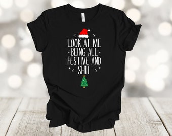 Funny Christmas Shirt: Festive Unisex Tee - Plus Sizes