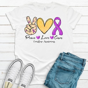 Peace Love Cure, Overdose Awareness, Premium Soft Unisex Tee, Plus Size 2x, 3x, 4x, Overdose Support