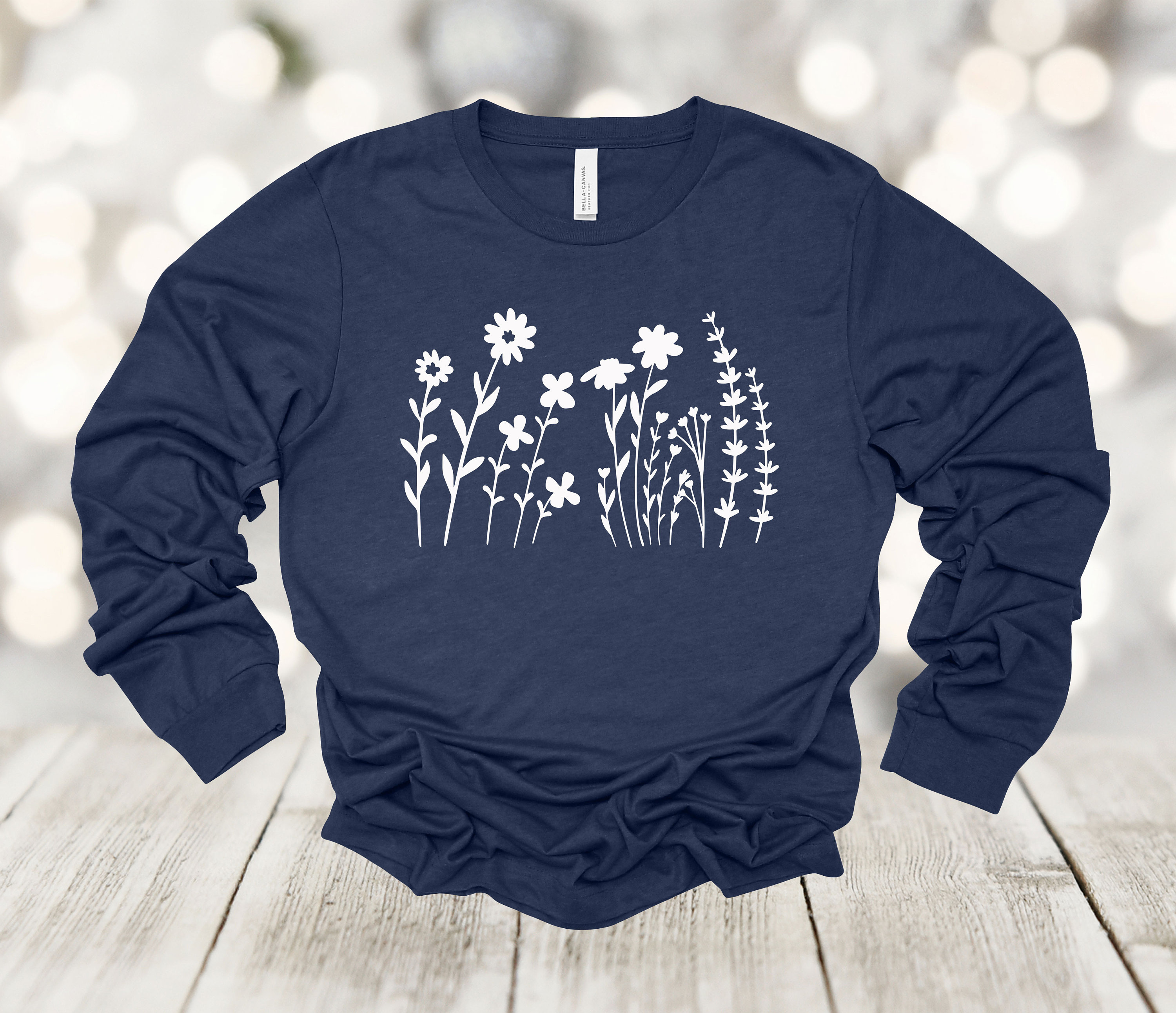 Floral Long Sleeve - Etsy