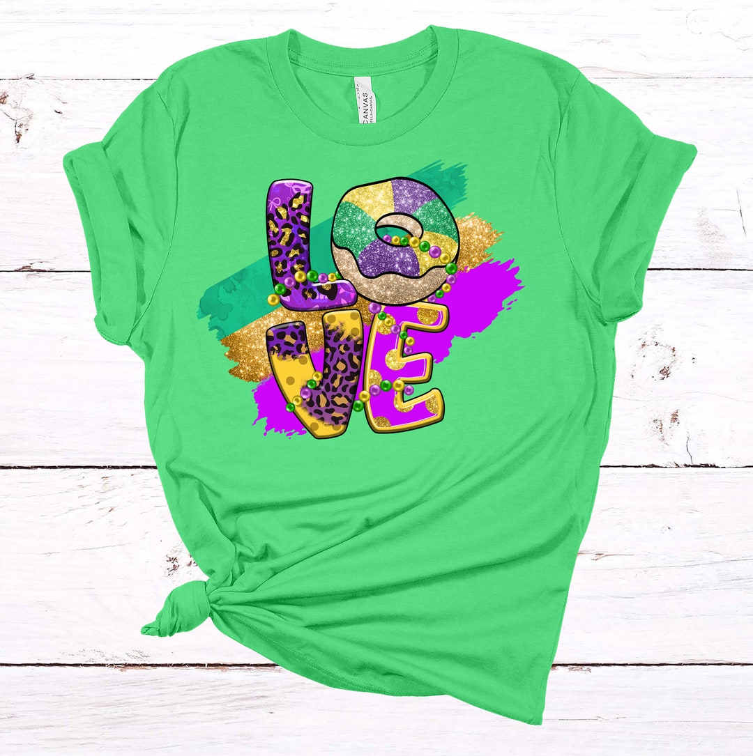 4x mardi gras shirt