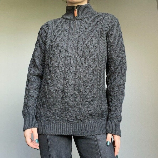 Irish Wool Sweater - Etsy