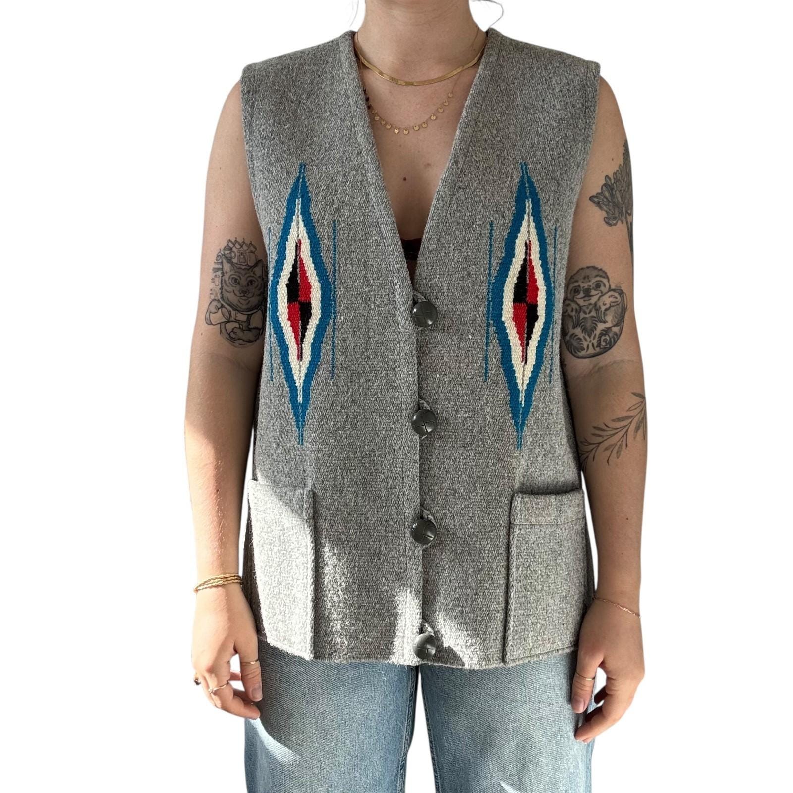 【ORTEGA'S】 CHIMAYO VEST Size36 ORTEGA'S Chimayo Vest size 36 | eBay