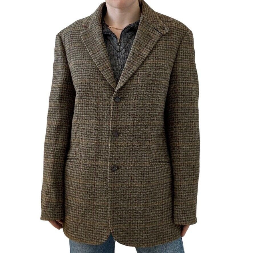 Factory: Stewart Tartan Wool-blend Schoolboy Blazer For Women