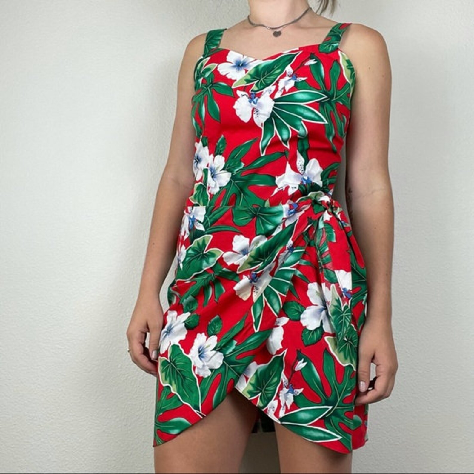 mini hawaiian dress