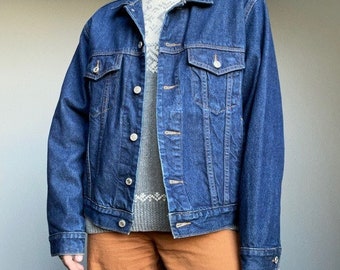 black jean jacket gap