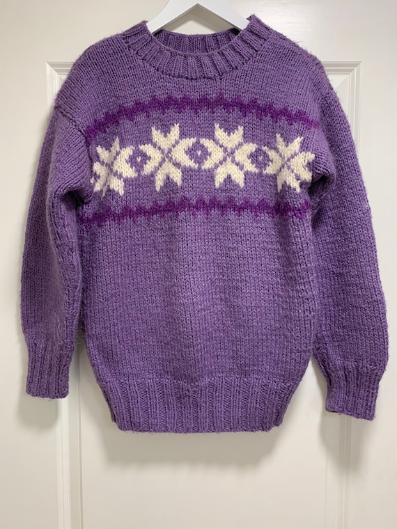 Vintage Purple Sweater
