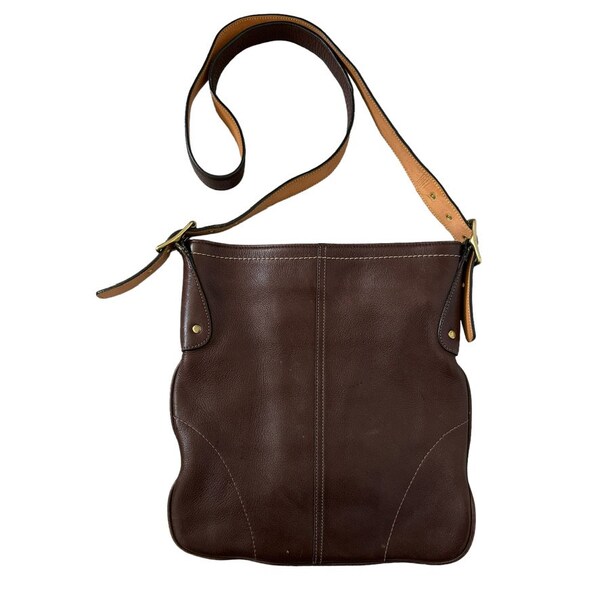 Not for Sale. RESERVED for AMY (Vintage Coach Y2K Brown Leather Crossbody Preppy Purse)