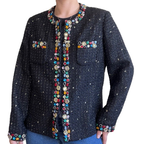 Veste à Paillettes Noire Berek - Taille M - Style Softshell - Neuf Sans étiquette