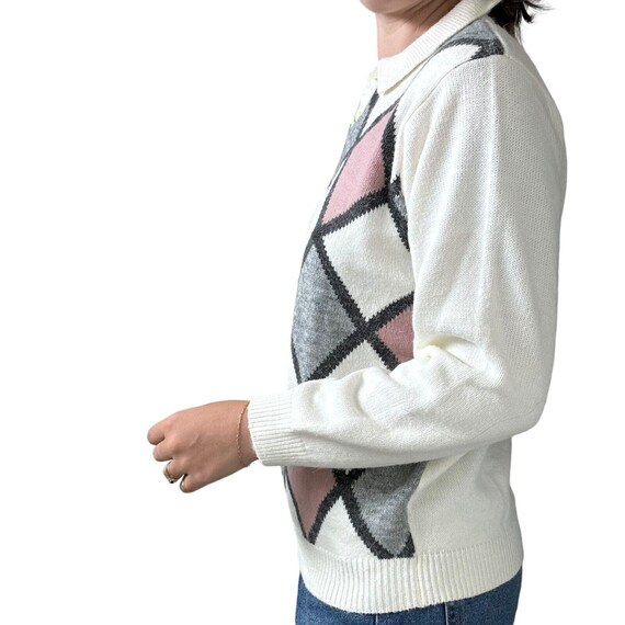 Vintage 1990s Womens Alfred Dunner Pinky Preppy A… - image 6