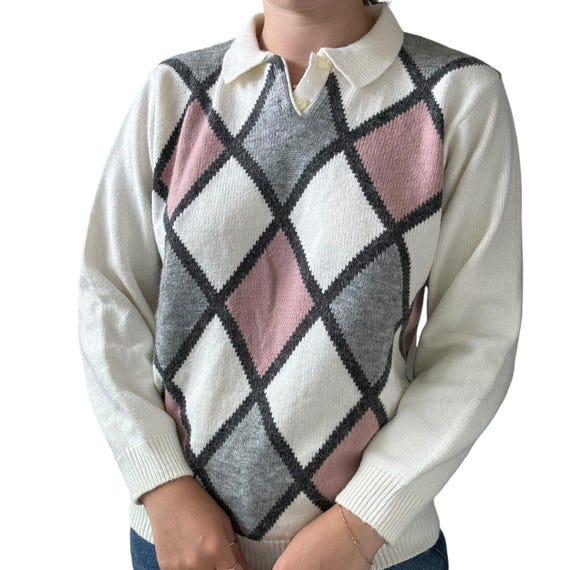 Vintage 1990s Womens Alfred Dunner Pinky Preppy A… - image 3