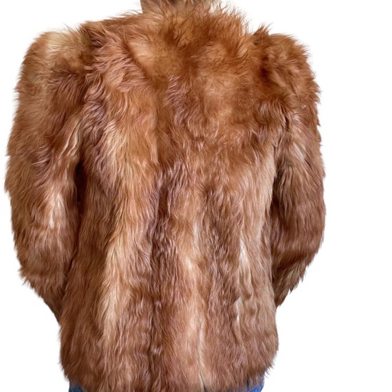 Vintage 1960s Womens Genuine Fox Fur Retro Hippie… - image 9