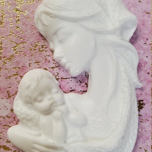 Virgin Mary, mother, handmade  silicon Mold jewelry crafts,cupcake chocolate, gumpaste,polymer clay