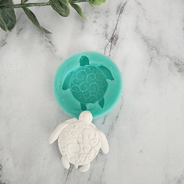 Baby turtle  silicon mold, sugarcraft,  gumpaste, baby sculpture chocolate,polymer clay mold, resin, plaster, soap, candle,