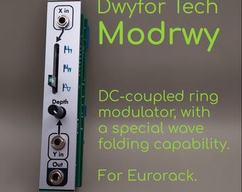 Dwyfor Tech Modrwy - Eurorack DIY Ring Modulator, Wellenformer, Wellenordner, Analog Multiplikator