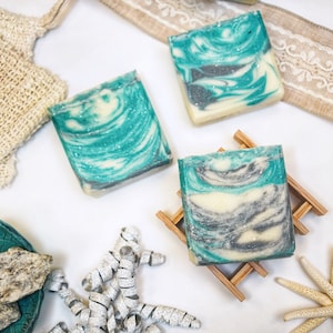 Summer Soap/ Natural Oils/ Cold process Handmade Soap/ AFTER the RAIN SOAP