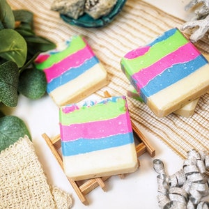 Eucalyptus Soap / Lemongrass / Natural Oils/ Cold Process Handmade Soap/ Essential Oils/ Unicorn Dream Soap