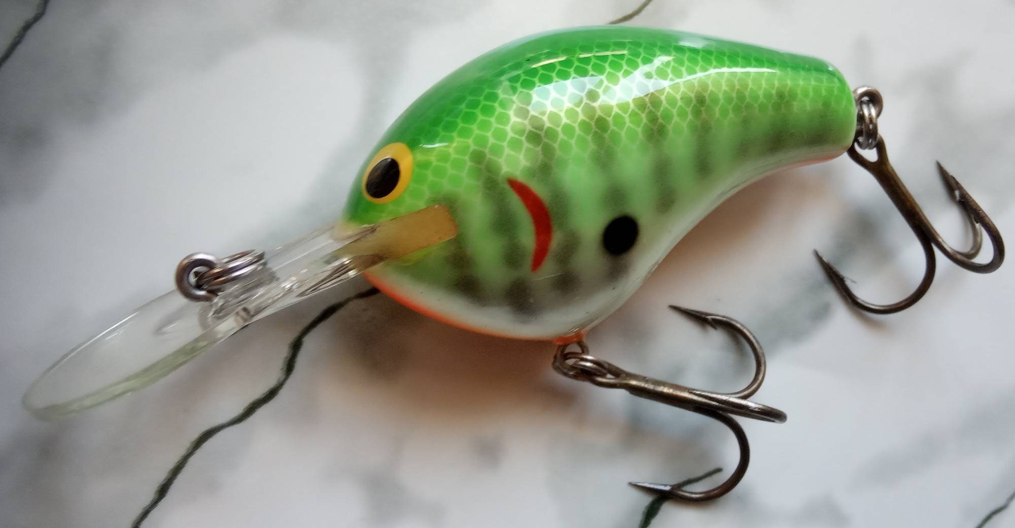 Vintage lures Bagley's Balsa B DB 1 2 Diving. Etsy