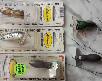 Leurre De Pêche Vintage Fred Arbogast A.C. Plug En Bois - 9 Pouces, Articulé, Modèle 3030-501