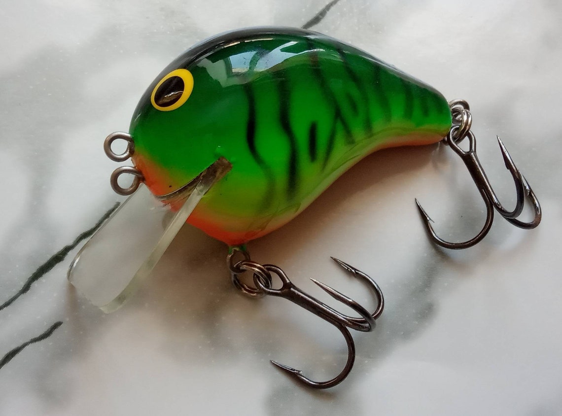 Vintage lures Bagley's Balsa B DB 1 2 Diving. Etsy