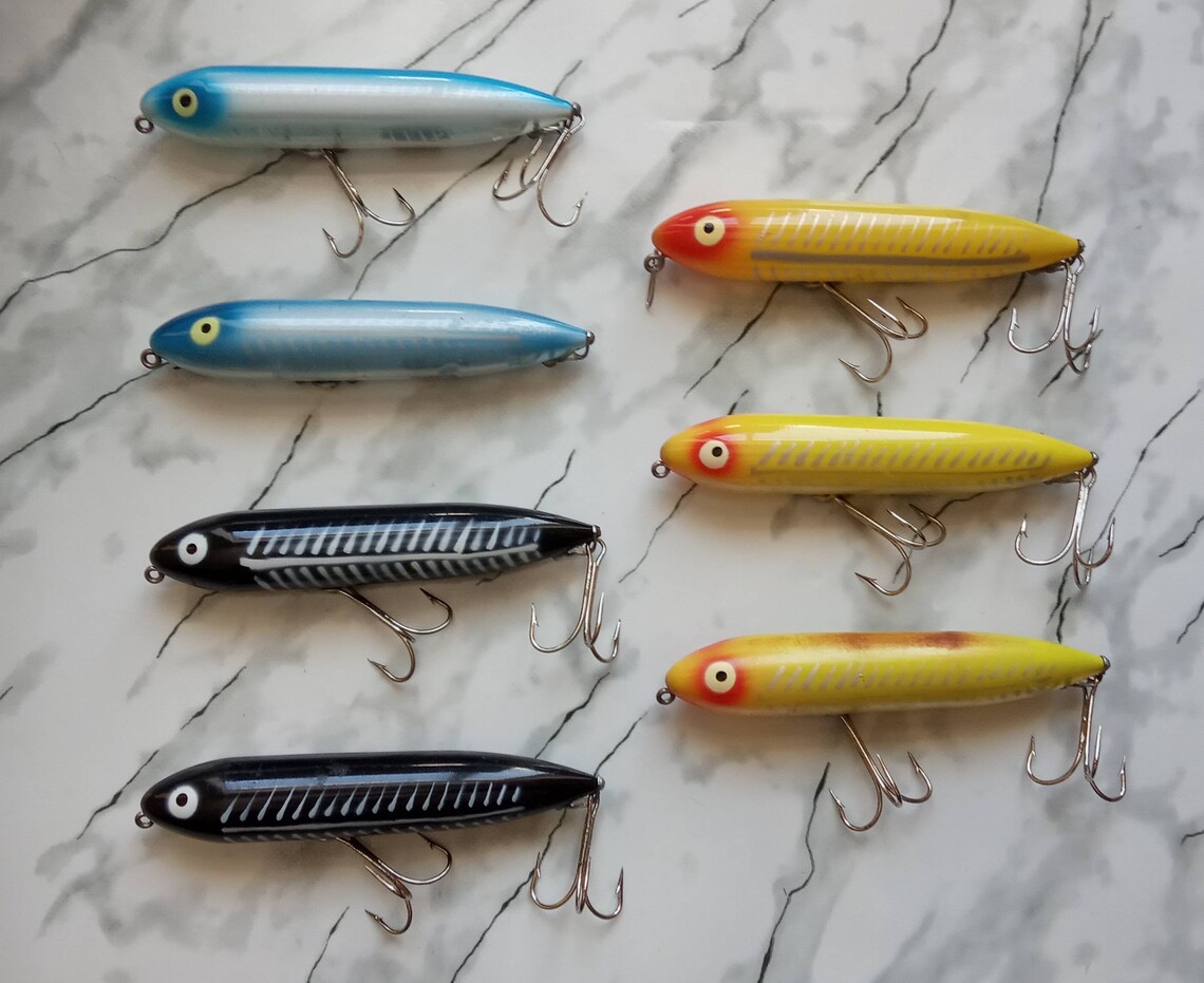 Vintage lure Heddon Zara Spook Original. Collectible. Price Etsy