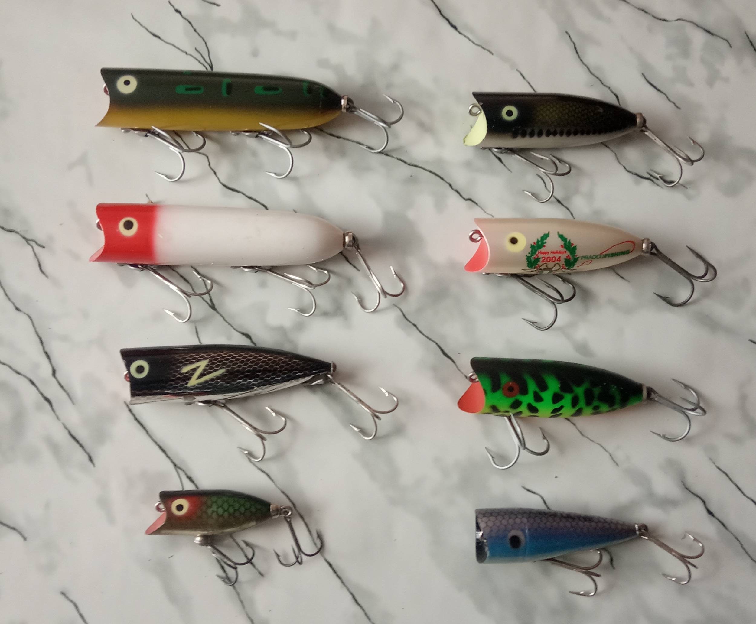 Heddon Lucky 13, Baby Lucky 13, Tiny Lucky 13, Chugger Spook. Collectible.  Price for One Lure. -  Ireland