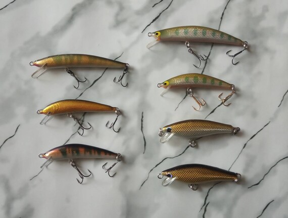 Señuelos de trucha madera japonesa Yama Minnow 60 45 - España