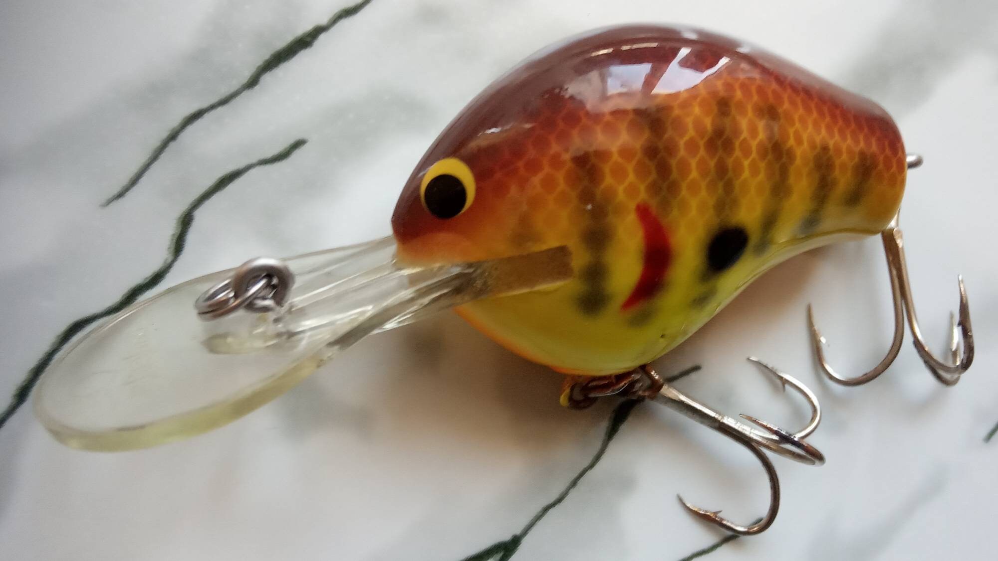 Vintage lures Bagley's Balsa B DB 1 2 Diving. Etsy