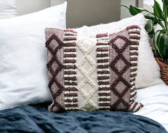 Boho cotton Cushion Cover | Designer Cushion cover | Couch Cushion | Bedroom Decor Cushion