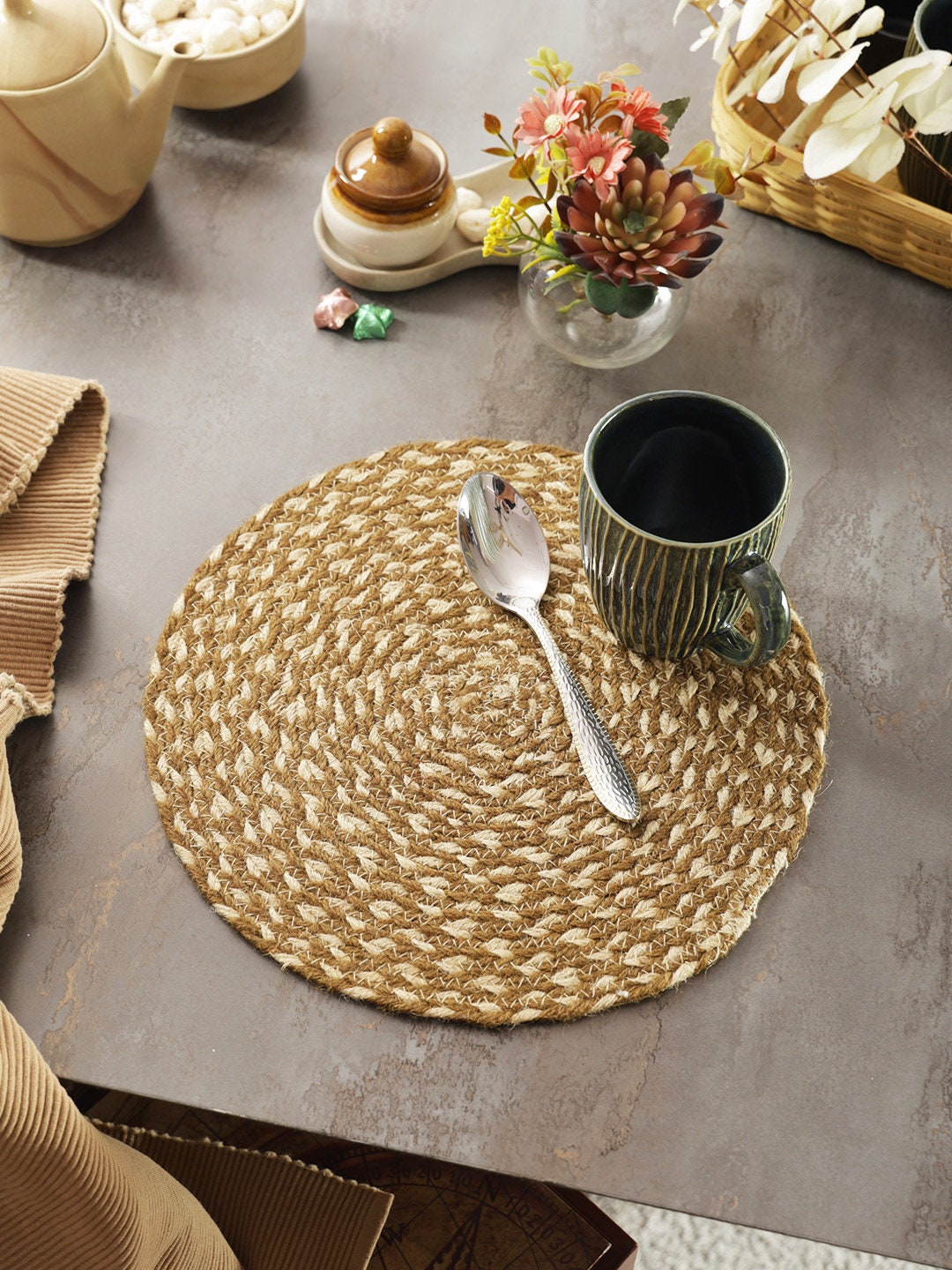 Tovagliette Usa E Getta Dorate 33 Cm - 50 Pezzi Per Matrimoni E Feste - Foto 6