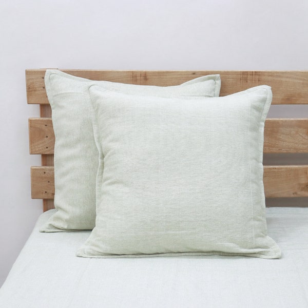 Breeze Rectangle Cushion Cover in Sage