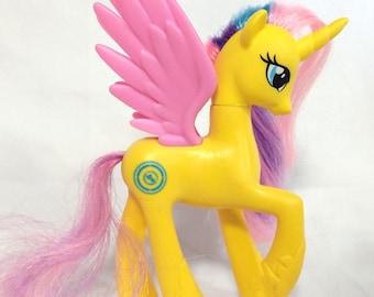 My Little Pony G4 La Magia de la Amistad - Princesa Gold Lily - Colección de juguetes retro para bebés MLP FIM