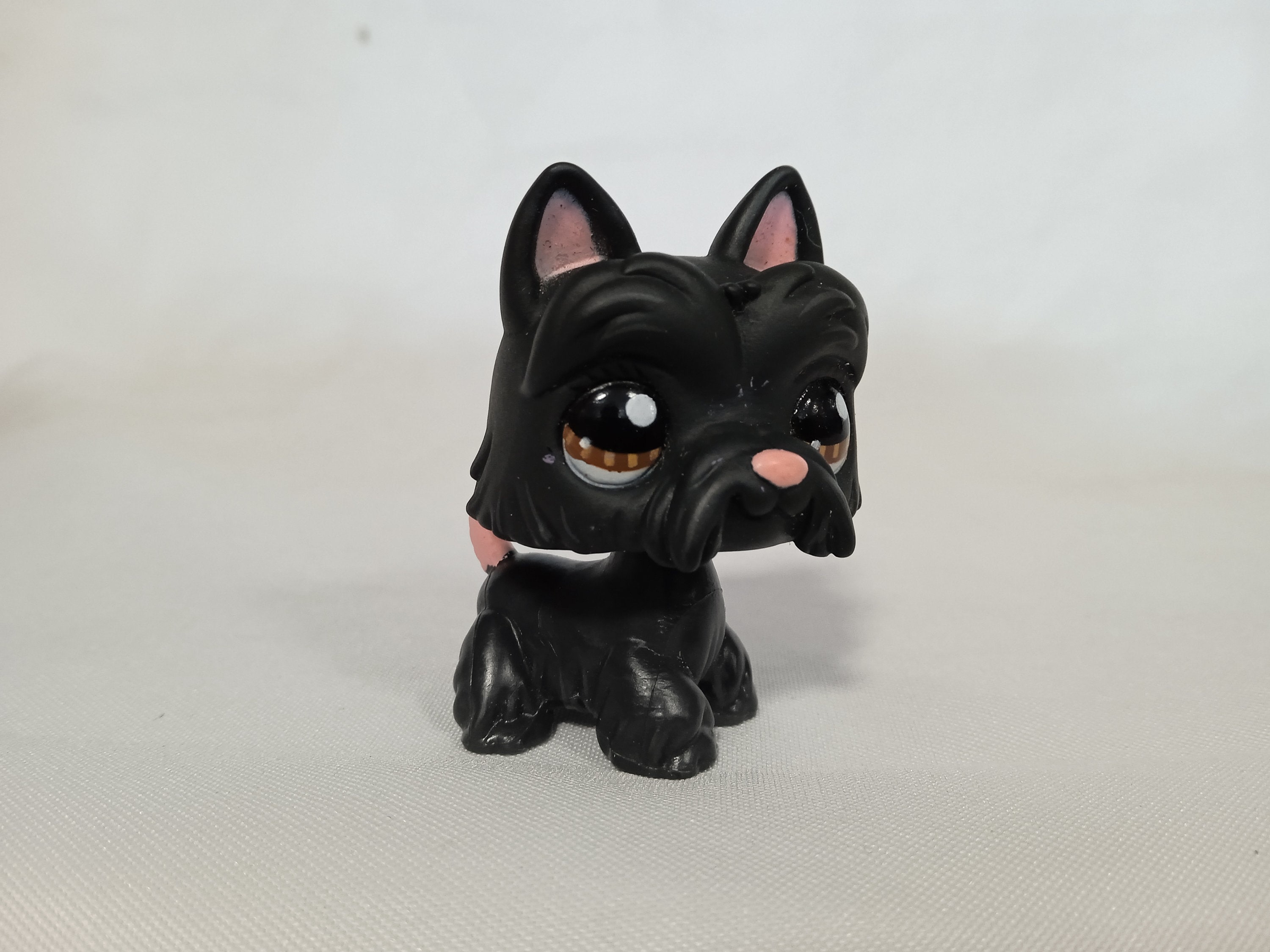 Figurine Littlest PetShop #3113 - Chien Westie Scottish Terrier (occasion, Scottie Dog)