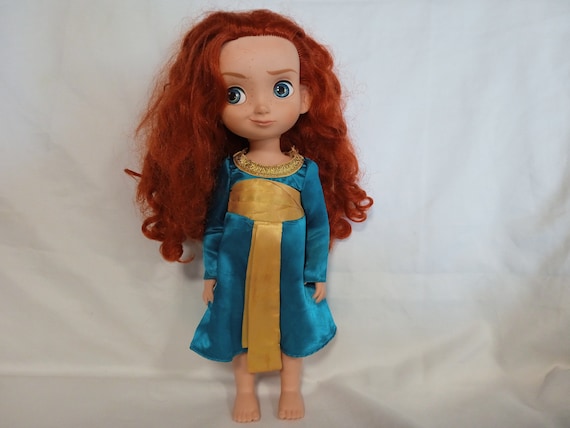 Brave Rebel Disney Animators muneca muneca Merida coleccion de juguetes retro Etsy Mexico