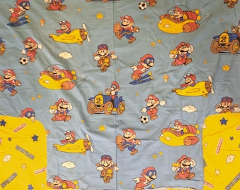 Funda nórdica Super Mario Bros 130*180 Vintage GameBoy Nintendo Videojuego