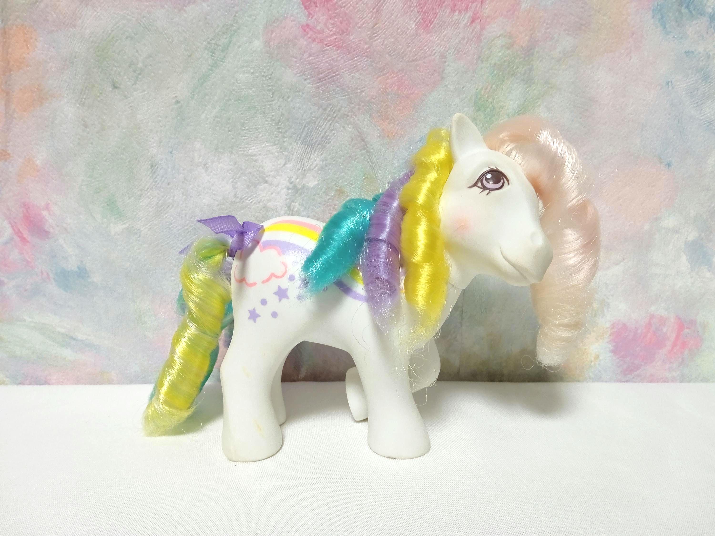 Rainbow Curl Ponies - Etsy