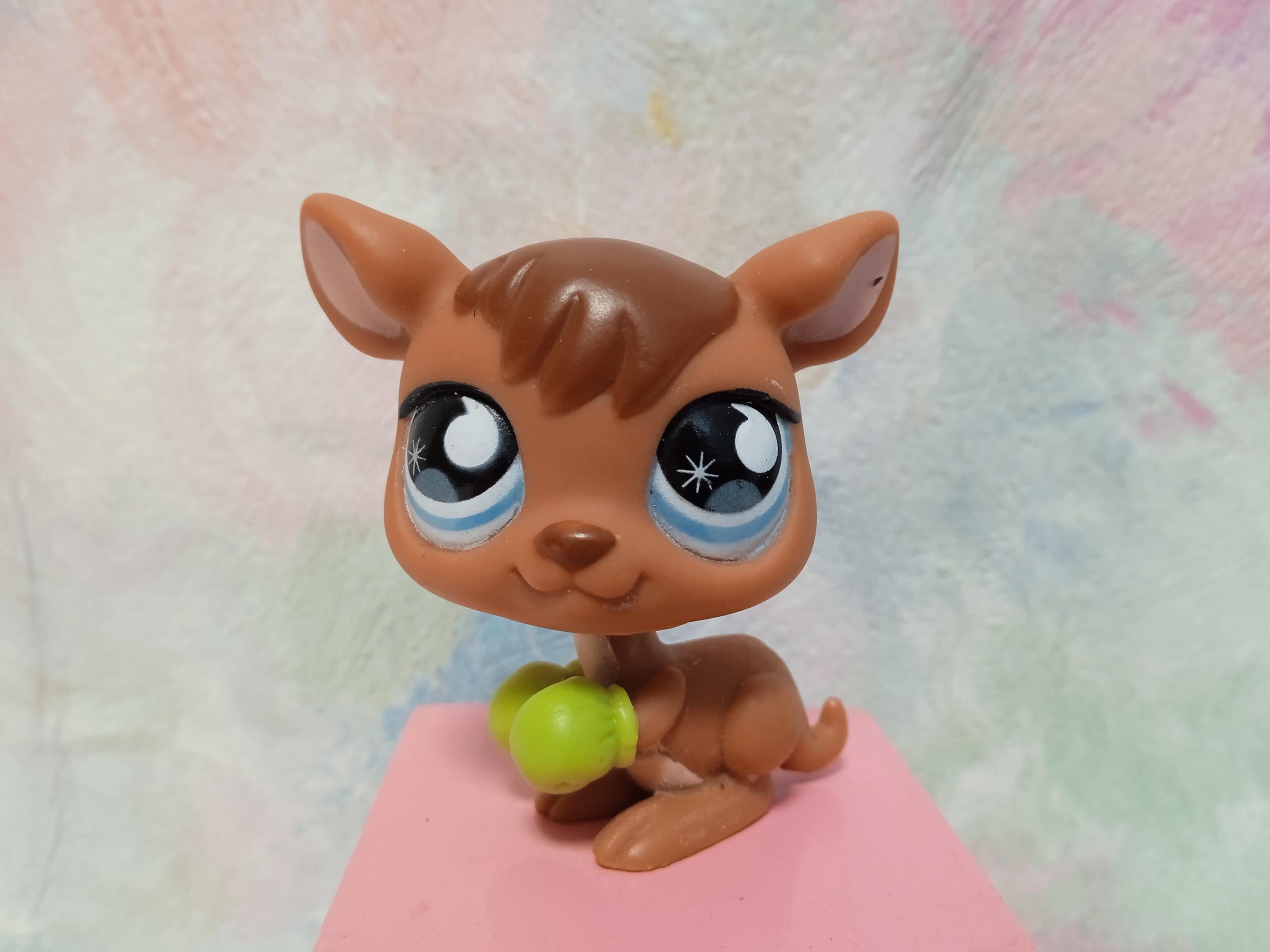 Figurine Littlest Pet Shop LPS Kangourou #682 - Hasbro - Occasion
