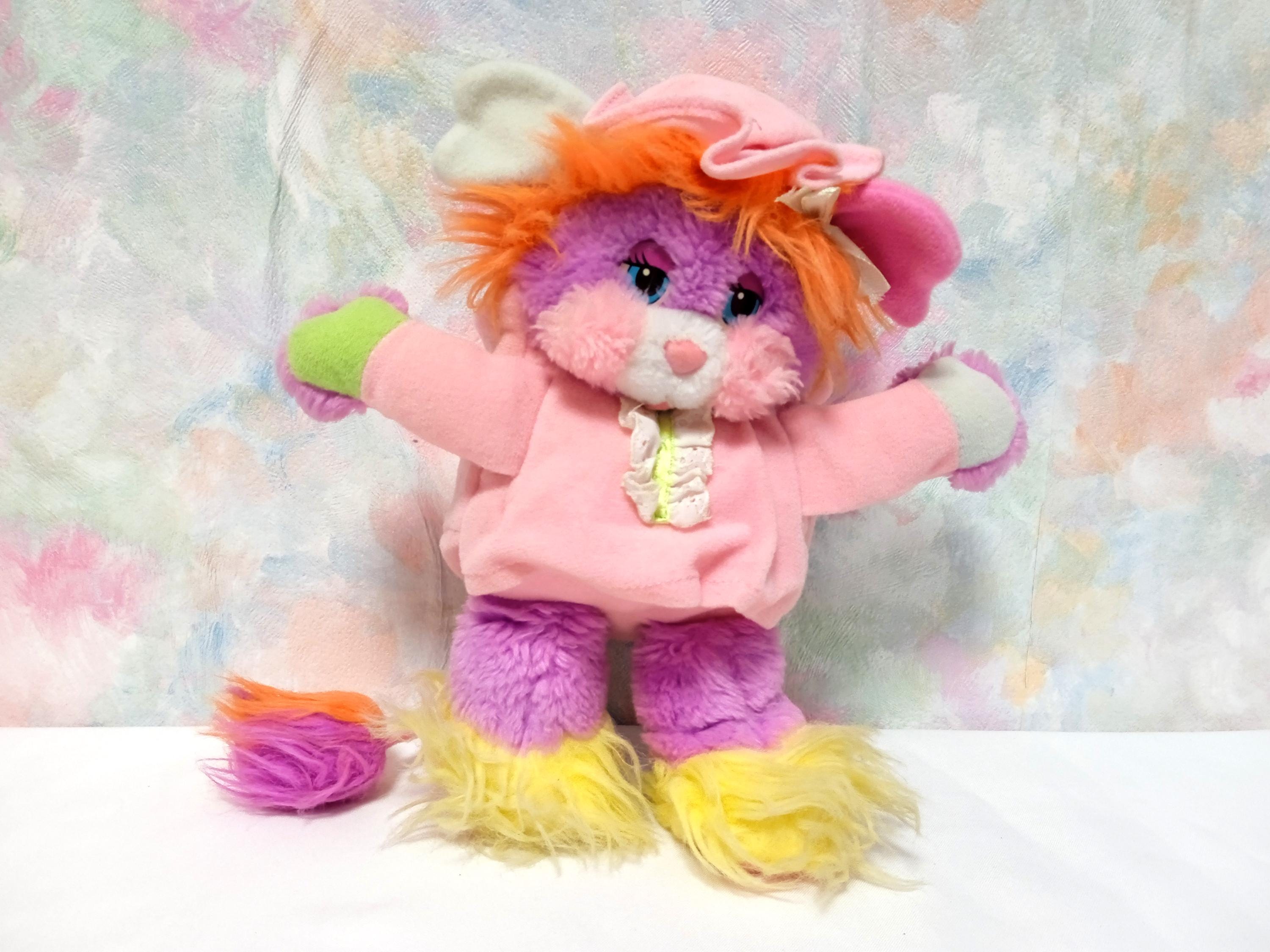 Peluche vintage Popples Slumber Party Pancake 1987 - Collection Peluche vintage Popples Slumber Party Pancake 1987 - Collection