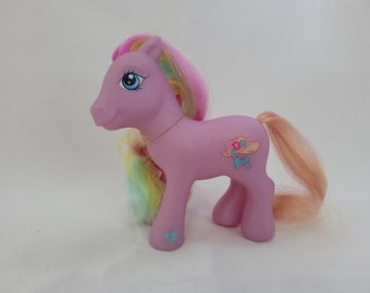My little pony vintage G3 Easter Ponies "Bashful Bonnet" collection retro baby toy