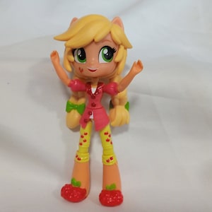 Mein kleines Pony G4 Freundschaft ist Magie &quot;Equestria Girl Minis Applejack&quot; Actionfigur MLP FIM Sammlung Spielzeug Retro Baby