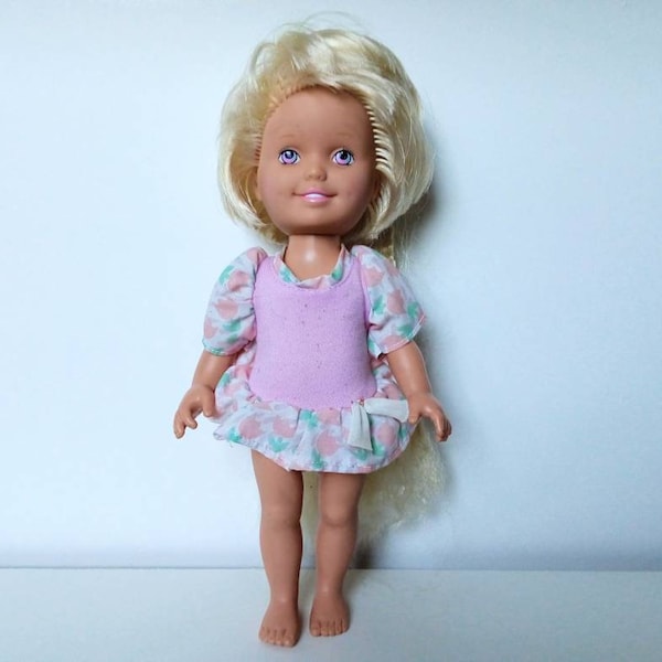 Dolly Surprise Hasbro Playskool vintage doll with growing hair Toy rétro Miss Make Up