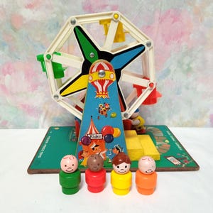 フィッシャープライス リトルピープル「オルゴール観覧車」1966年