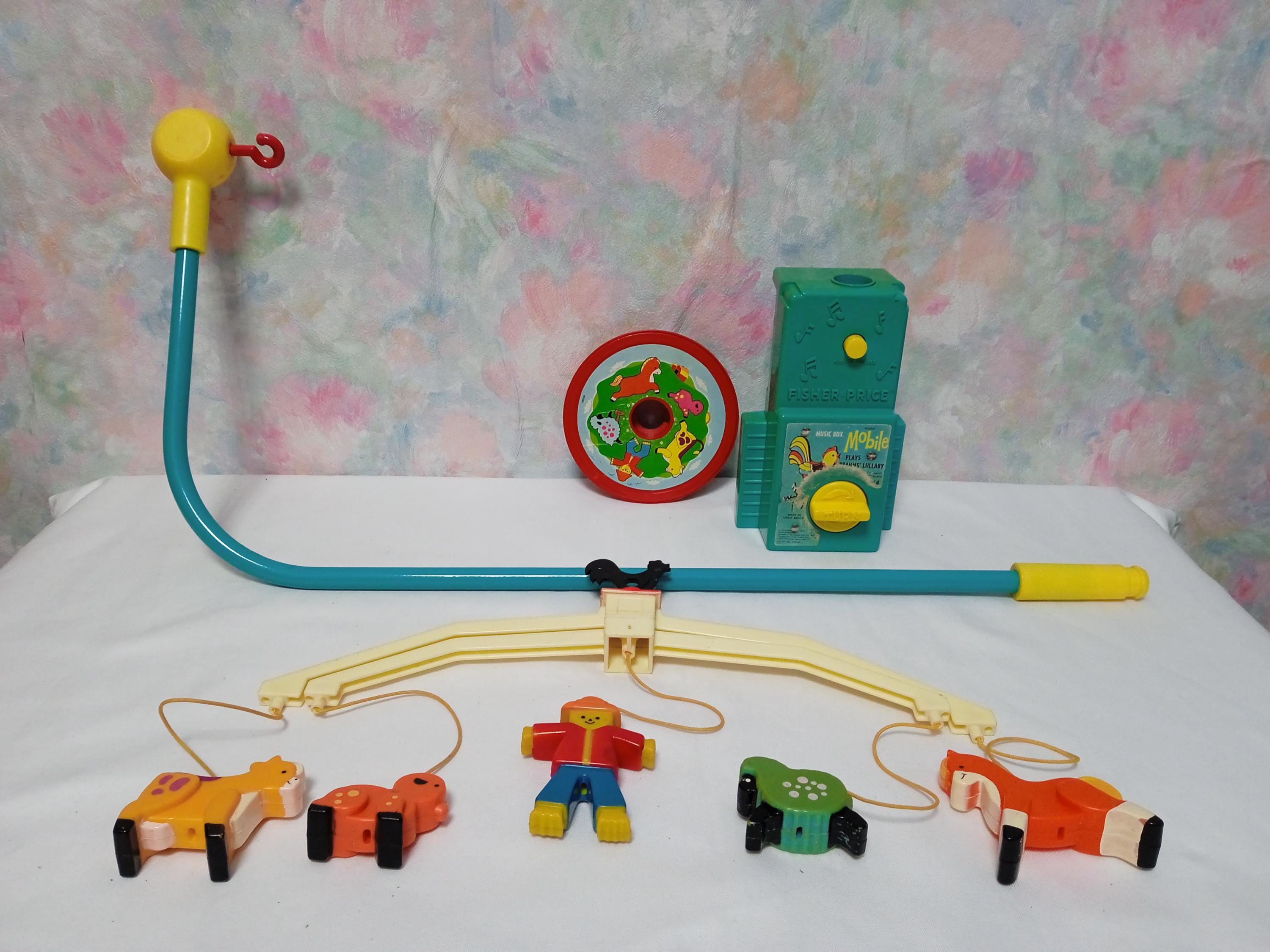 Fisher-price Music Box Mobile 1978-1980 Original Vintage