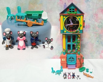 Vintage BANDAI MAPLE TOWN Petits Malins / Sylvanian