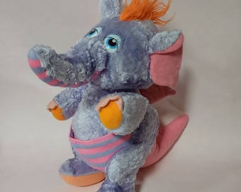 Wuzzles Disney Vintage-Plüschtier „Eleroo“, 12 Zoll, 30 cm, Retro-Spielzeugkollektion