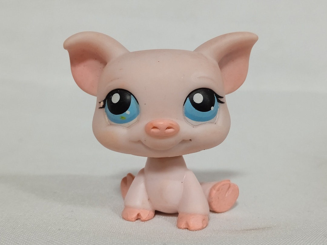 Littlest Pet Shop Hasbro Figure #87 Pig, Retro Toy Collection. - Etsy