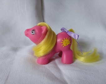 My little pony vintage G1 Bedtime Newborn Baby Ponies "Baby Sunset" collection jouet rétro baby