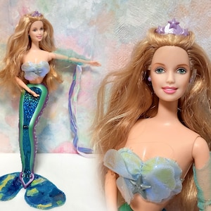 Barbie vintage Mattel doll antique doll #26837 Barbie Magical Mermaid 2000 collectible retro toy