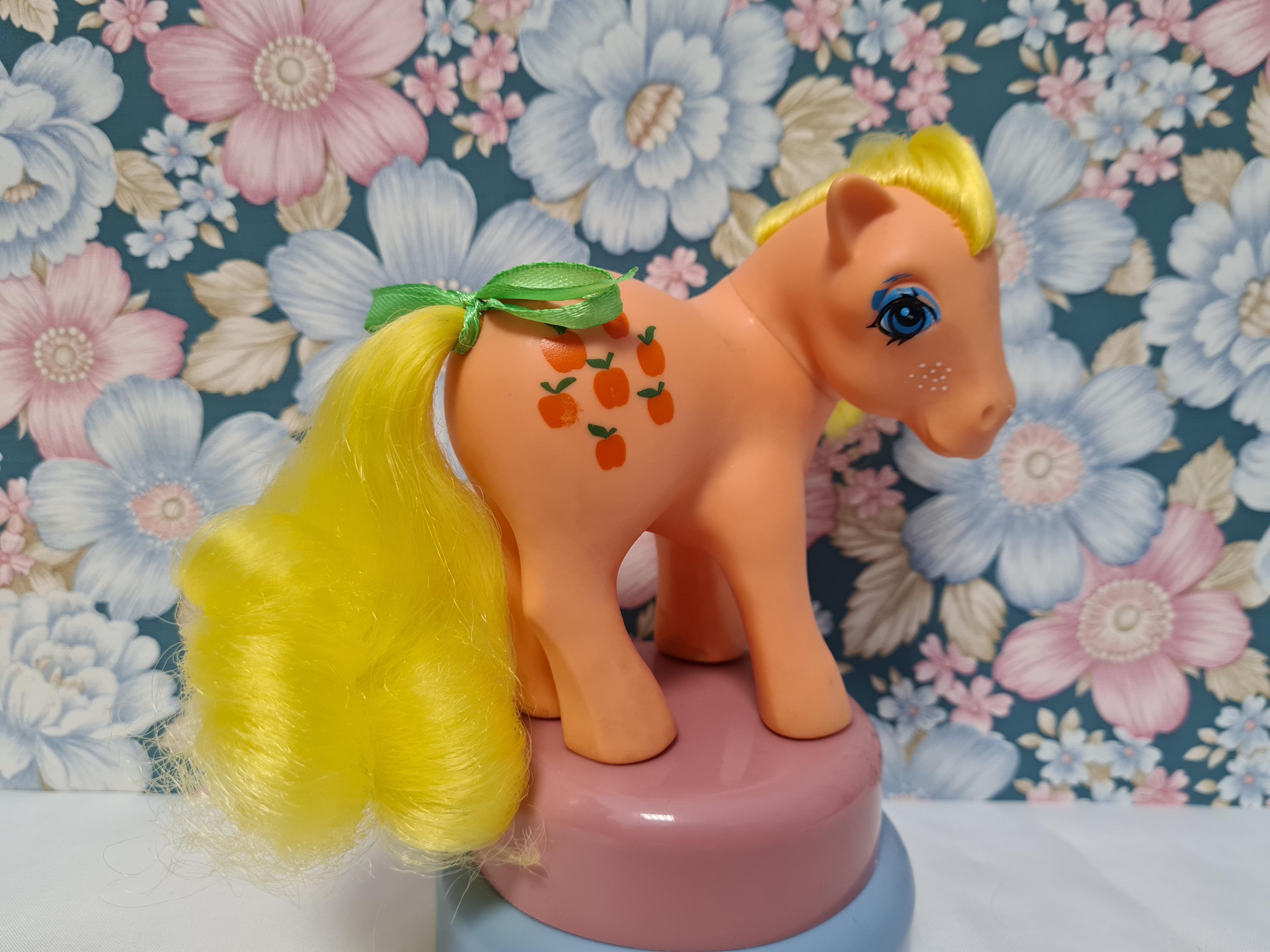 My Little Pony Vintage G1 Earth Ponies - Applejack Made in Italy